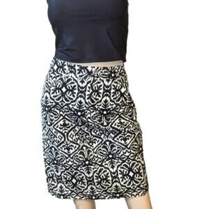 Vintage Womens 6 8 Med skirt black and white skirts size Medium M 1990s …